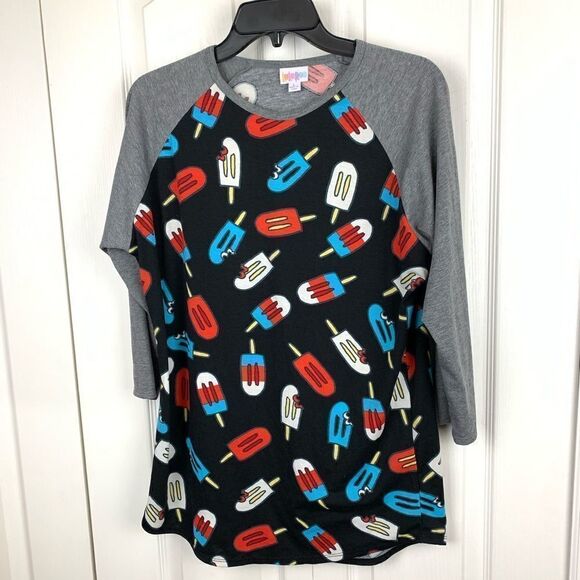 LuLaRoe Tops - Lularoe Randy Popsicle Shirt